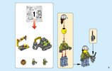 Building Instructions - LEGO - 66540 - CITY Volcano Value Pack: Page 3