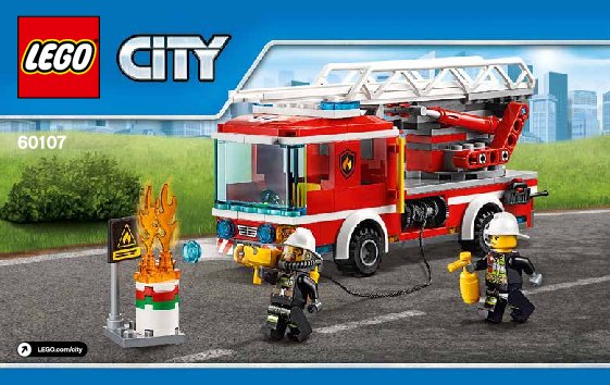 Building Instructions - LEGO - 66541 - CITY Fire Value Pack: Page 1