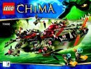 Building Instructions - LEGO - Legends of Chima - 70006 - Cragger’s Command Ship: Page 1