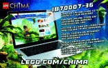 Building Instructions - LEGO - Legends of Chima - 70007 - Eglor's Twin Bike: Page 77