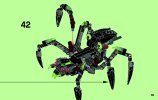 Building Instructions - LEGO - Legends of Chima - 70130 - Sparratus’ Spider Stalker: Page 59