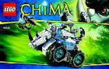 Building Instructions - LEGO - Legends of Chima - 70131 - Rogon’s Rock Flinger: Page 1