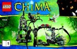 Building Instructions - LEGO - Legends of Chima - 70133 - Spinlyn’s Cavern: Page 1