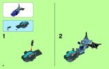 Building Instructions - LEGO - Legends of Chima - 70137 - Bat Strike: Page 6