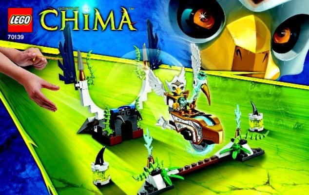 Building Instructions - LEGO - Legends of Chima - 70139 - Sky Launch: Page 1