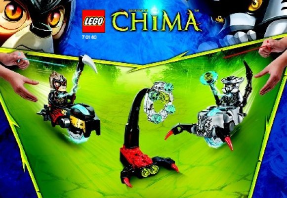 Building Instructions - LEGO - Legends of Chima - 70140 - Stinger Duel: Page 1