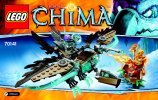 Building Instructions - LEGO - Legends of Chima - 70141 - Vardy’s Ice Vulture Glider: Page 1