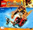 Building Instructions - LEGO - Legends of Chima - 70144 - Laval’s Fire Lion: Page 1