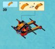 Building Instructions - LEGO - Legends of Chima - 70144 - Laval’s Fire Lion: Page 43