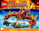 Building Instructions - LEGO - Legends of Chima - 70146 - Flying Phoenix Fire Temple: Page 1