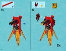 Building Instructions - LEGO - Legends of Chima - 70146 - Flying Phoenix Fire Temple: Page 70