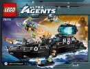 Building Instructions - LEGO - 70173 - Ultra Agents Ocean HQ: Page 1