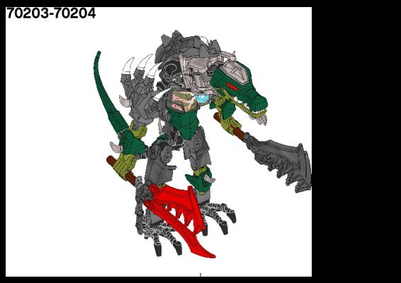 Building Instructions - LEGO - Legends of Chima - 70203 - CHI Cragger: Page 1