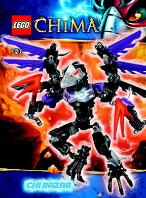 Building Instructions - LEGO - Legends of Chima - 70205 - CHI Razar: Page 1