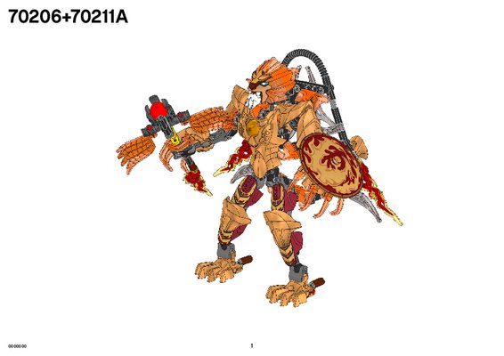 Building Instructions - LEGO - Legends of Chima - 70206 - CHI Laval: Page 1