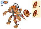 Building Instructions - LEGO - Legends of Chima - 70206 - CHI Laval: Page 21