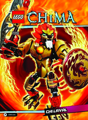 Building Instructions - LEGO - Legends of Chima - 70206 - CHI Laval: Page 1