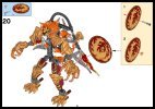 Building Instructions - LEGO - Legends of Chima - 70206 - CHI Laval: Page 21