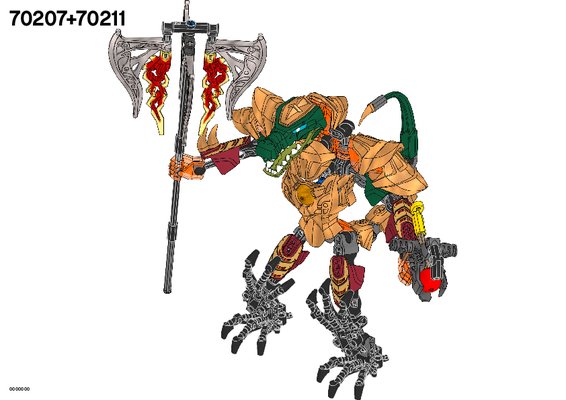 Building Instructions LEGO Legends of Chima 70207 CHI Cragger