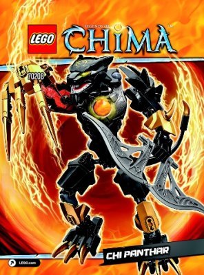 Building Instructions - LEGO - Legends of Chima - 70208 - CHI Panthar: Page 1