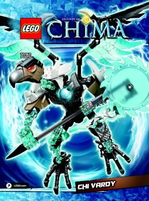 Building Instructions - LEGO - Legends of Chima - 70210 - CHI Vardy: Page 1