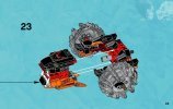 Building Instructions - LEGO - Legends of Chima - 70222 - Tormak’s Shadow Blazer: Page 43