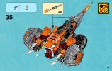 Building Instructions - LEGO - Legends of Chima - 70222 - Tormak’s Shadow Blazer: Page 73