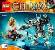 Building Instructions - LEGO - Legends of Chima - 70223 - Icebite’s Claw Driller: Page 1