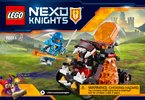 Building Instructions - LEGO - NEXO KNIGHTS - 70311 - Chaos Catapult: Page 1