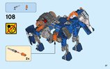 Building Instructions - LEGO - NEXO KNIGHTS - 70312 - Lance’s Mecha Horse: Page 37