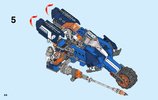 Building Instructions - LEGO - NEXO KNIGHTS - 70312 - Lance’s Mecha Horse: Page 44