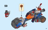 Building Instructions - LEGO - NEXO KNIGHTS - 70319 - Macy's Thunder Mace: Page 27