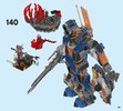 Building Instructions - LEGO - NEXO KNIGHTS - 70326 - The Black Knight Mech: Page 49