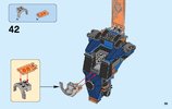 Building Instructions - LEGO - NEXO KNIGHTS - 70326 - The Black Knight Mech: Page 59