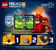 Building Instructions - LEGO - NEXO KNIGHTS - 70327 - The King's Mech: Page 73