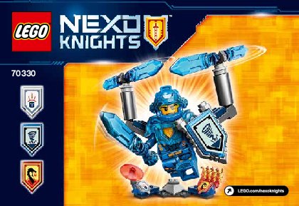 Building Instructions - LEGO - NEXO KNIGHTS - 70330 - ULTIMATE Clay: Page 1