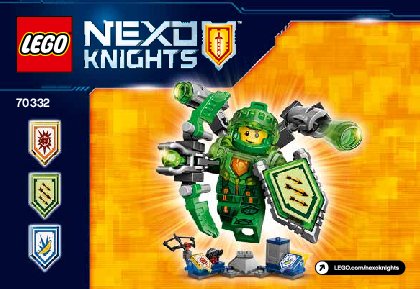 Building Instructions - LEGO - NEXO KNIGHTS - 70332 - ULTIMATE Aaron: Page 1