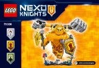 Building Instructions - LEGO - NEXO KNIGHTS - 70336 - Ultimate Axl: Page 1