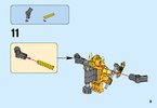 Building Instructions - LEGO - NEXO KNIGHTS - 70336 - Ultimate Axl: Page 9