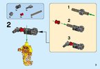 Building Instructions - LEGO - NEXO KNIGHTS - 70339 - Ultimate Flama: Page 3