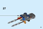 Building Instructions - LEGO - NEXO KNIGHTS - 70347 - King's Guard Artillery: Page 23