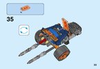 Building Instructions - LEGO - NEXO KNIGHTS - 70347 - King's Guard Artillery: Page 33