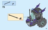 Building Instructions - LEGO - NEXO KNIGHTS - 70349 - Ruina's Lock & Roller: Page 59