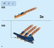 Building Instructions - LEGO - NEXO KNIGHTS - 70351 - Clay's Falcon Fighter Blaster: Page 36