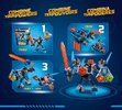 Building Instructions - LEGO - NEXO KNIGHTS - 70351 - Clay's Falcon Fighter Blaster: Page 53