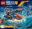 Building Instructions - LEGO - NEXO KNIGHTS - 70351 - Clay's Falcon Fighter Blaster: Page 1