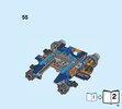 Building Instructions - LEGO - NEXO KNIGHTS - 70351 - Clay's Falcon Fighter Blaster: Page 65