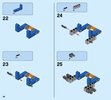 Building Instructions - LEGO - NEXO KNIGHTS - 70351 - Clay's Falcon Fighter Blaster: Page 46