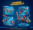 Building Instructions - LEGO - NEXO KNIGHTS - 70351 - Clay's Falcon Fighter Blaster: Page 53