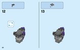 Building Instructions - LEGO - NEXO KNIGHTS - 70358 - Aaron's Stone Destroyer: Page 22